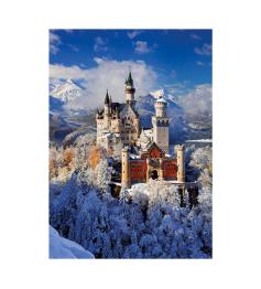 Dino Puzzle Hiver au château de Neuschwanstein 1000 pièces