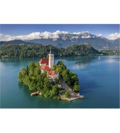 Puzzle Dino Lac De Bled 500 pièces