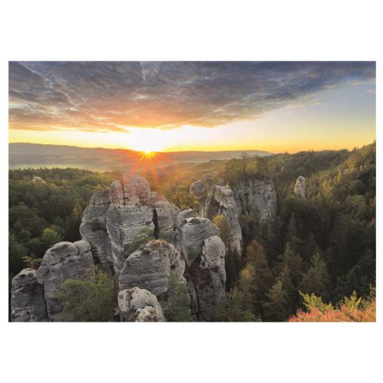 Puzzle Dino Les Montagnes Rocheuses 1000 pièces