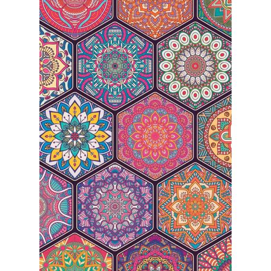 Puzzle XXL Dino Mandala 500 pièces Puzzle XXL Dino Mandala 500 pièces