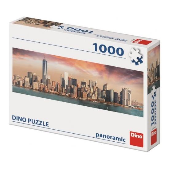 Puzzle Dino Manhattan au crépuscule 1000 pièces