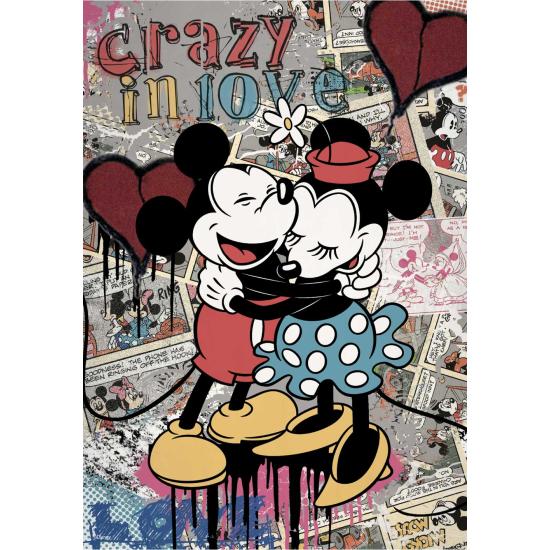 Puzzle rétro 500 pièces Dino Mickey