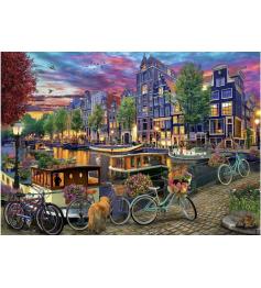 Puzzle Dino Peint Amsterdam 2000 Pièces