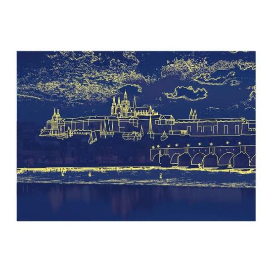 Dino Neon Puzzle Château de Prague 1000 pièces Dino Neon Puzzle Château de Prague 1000 pièces