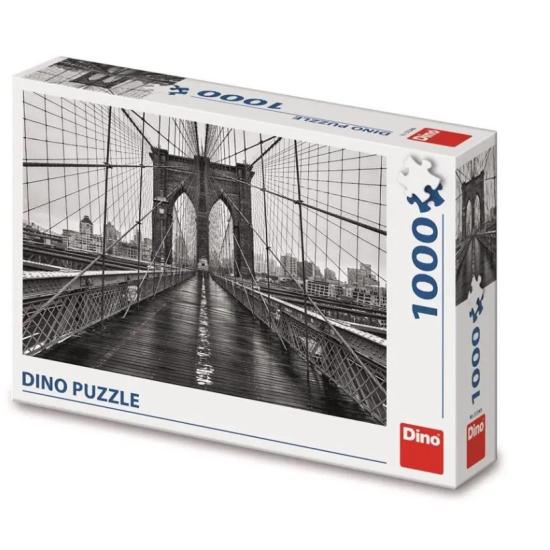 Puzzle 1000 pièces Dino New York noir et blanc