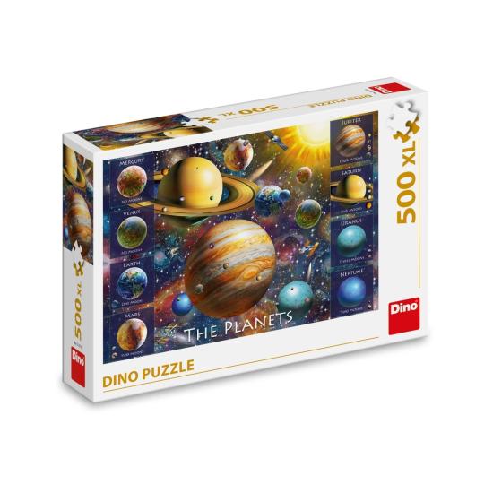 Puzzle Dino Huit Planètes XXL 500 pièces