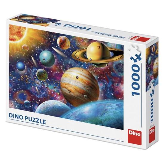 Puzzle Planètes Dino 1000 pièces