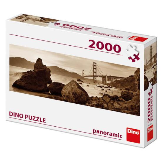 Dino Puzzle Golden Gate Bridge, San Francisco 2000 pièces