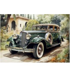 Puzzle Dino Rolls-Royce Verte 500 pièces