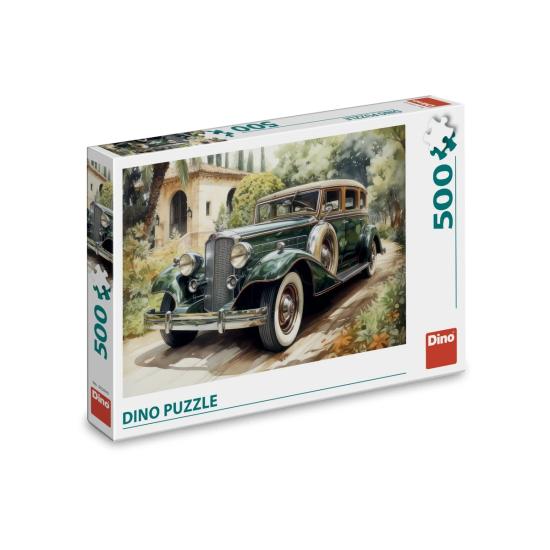 Puzzle Dino Rolls-Royce Verte 500 pièces