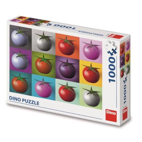 Puzzle Dino Tomates Pop Art 1000 pièces