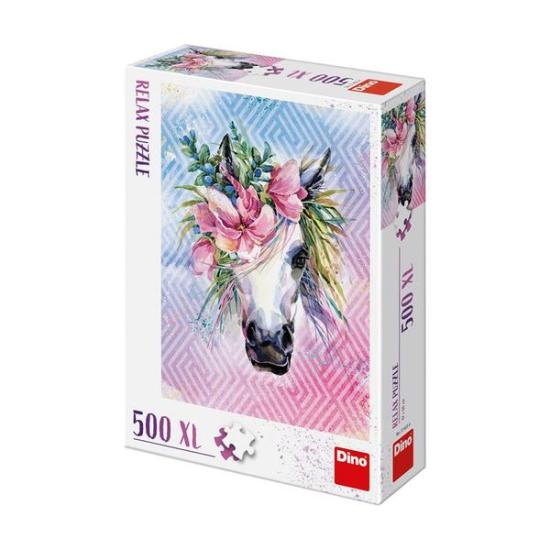 Puzzle XXL Dino Licorne 500 pièces