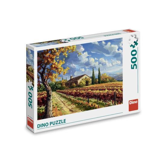 Puzzle Dino Vignoble Peint 500 pièces