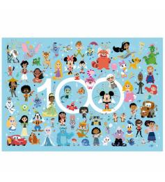 Puzzle Educa 100e Anniversaire Disney 100 Pièces