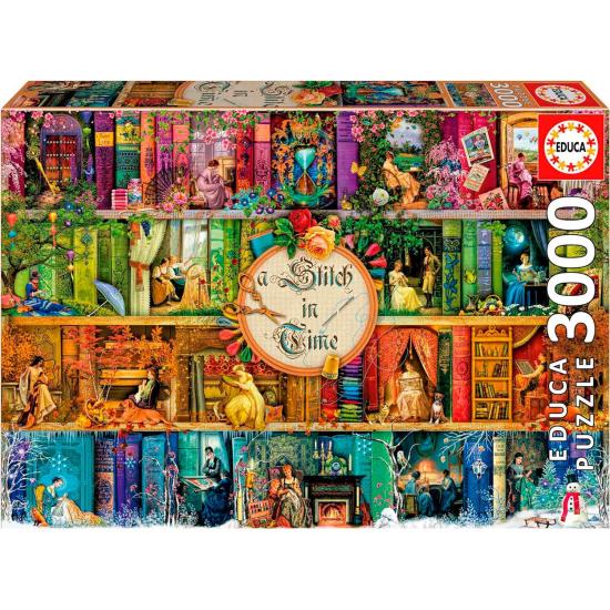 Puzzle Educa A Stitch in Time de 3000 pièces