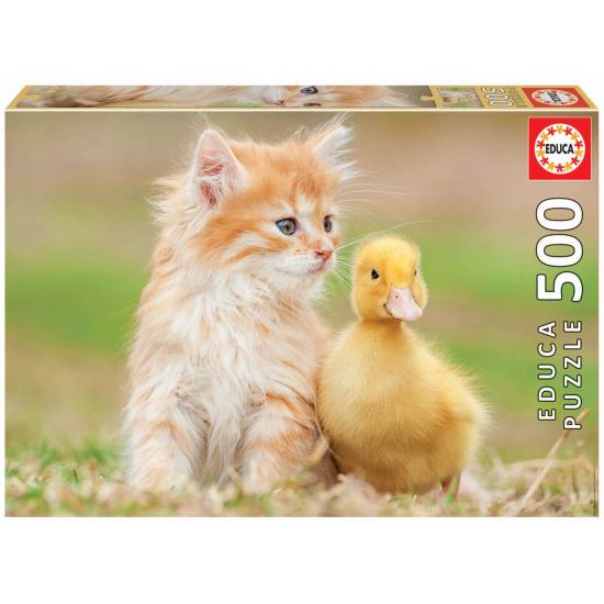 Puzzle Educa Amis adorables 500 pièces