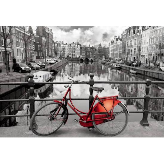 Puzzle Educa Amsterdam, Le vélo rouge 3000 pièces