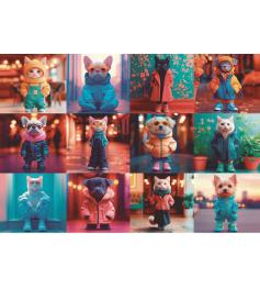 Puzzle Educa Animaux de la Mode 200 pièces