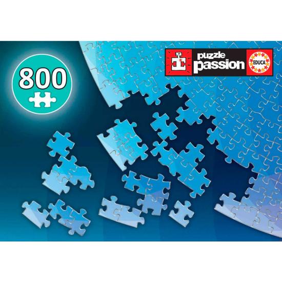 Educa Puzzle rond arc-en-ciel 800 pièces