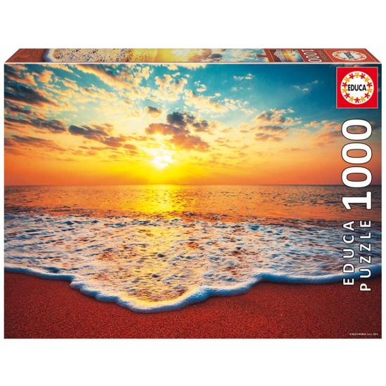 Puzzle Educa Coucher de soleil sur la plage 1000 pièces Puzzle Educa Coucher de soleil sur la plage 1000 pièces