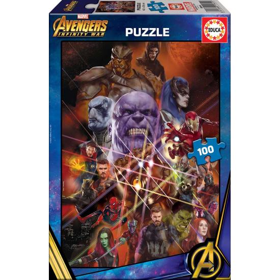 Educa Avengers : Puzzle 100 pièces Infinity War