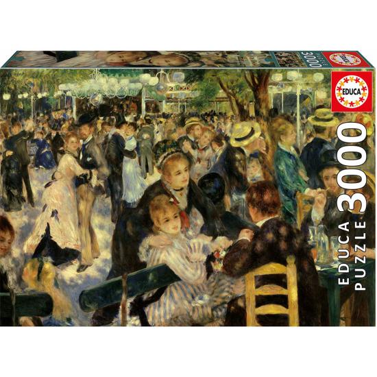 Puzzle Educa Baile Moulin Galette, 3000 pièces