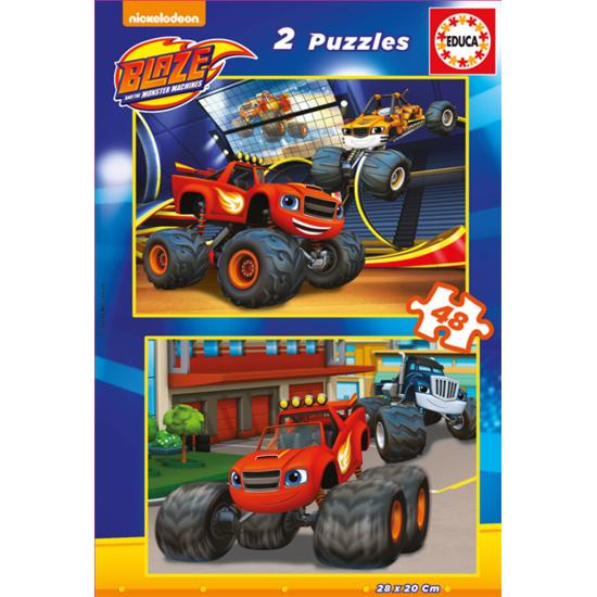 Puzzle Educa Blaze 2 x 48 pièces