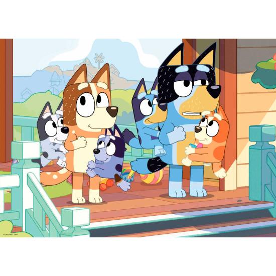 Puzzle Educa Bluey 100 pièces Bois