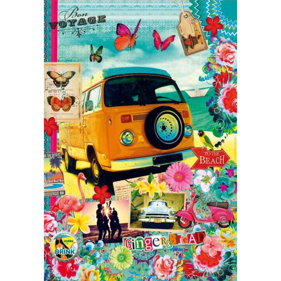 Puzzle Educa Bon voyage 1000 pièces