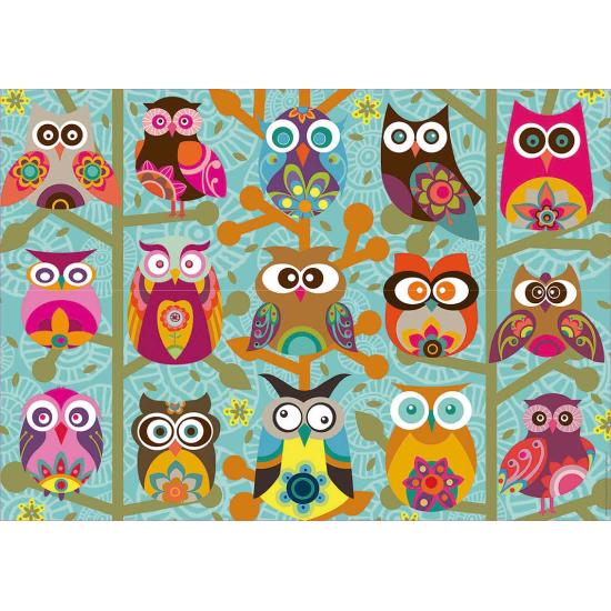 Educa Puzzle Hiboux 500 pièces Educa Puzzle Hiboux 500 pièces