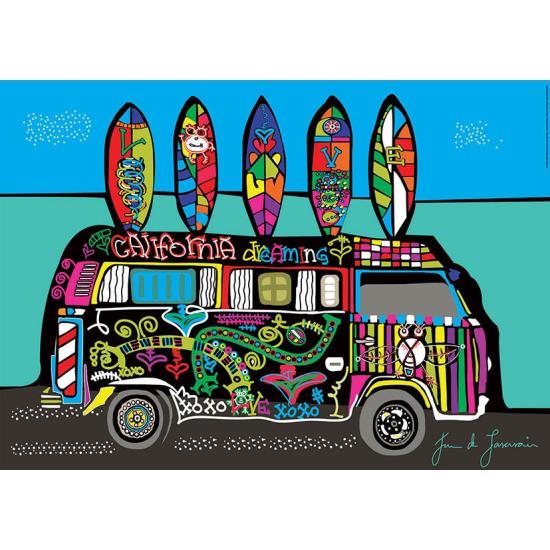 Educa California Dreaming Puzzle 500 pièces Educa California Dreaming Puzzle 500 pièces