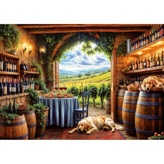 Puzzle Educa Canes et Vinum 1000 Pieces