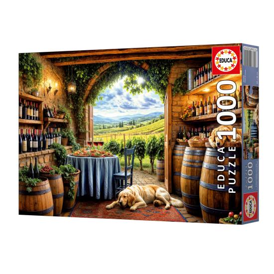 Puzzle Educa Canes et Vinum 1000 Pieces