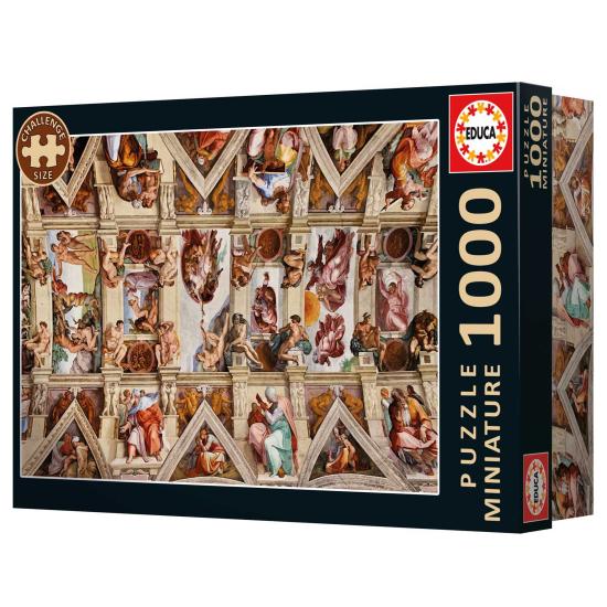 Puzzle Educa Chapelle Sixtine (pièces miniatures) 1000 pièces