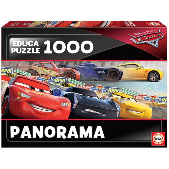 Educa Cars Panorama Puzzle 1000 pièces
