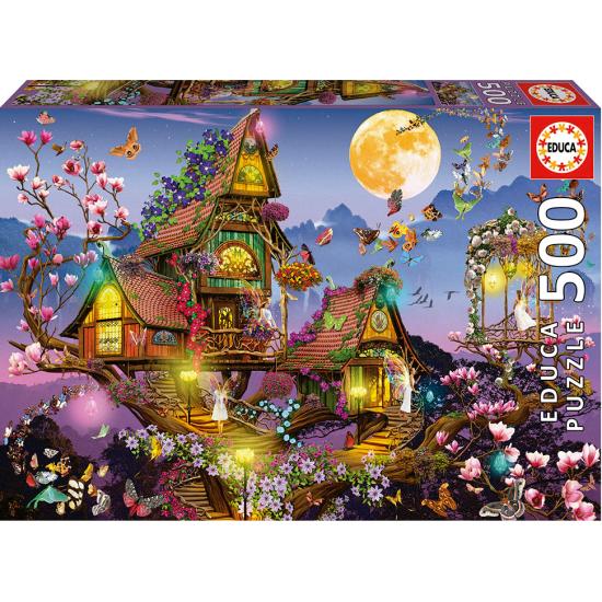 Puzzle maison de fées Educa 500 pièces