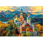 Puzzle Educa Le château de Neuschwanstein de 1000 pièces