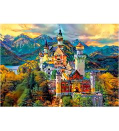 Puzzle Educa Le château de Neuschwanstein de 1000 pièces