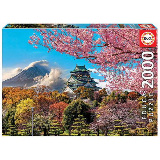 Educa Château d'Osaka, Japon Puzzle 2000 pièces