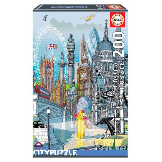 Puzzle 200 pièces Educa City Londres