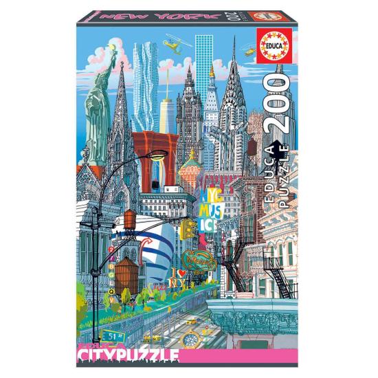 Puzzle 200 pièces Educa City New York