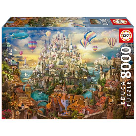 Educa City of Dreams Puzzle 8000 pièces
