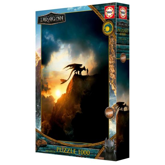Puzzle Educa How to Train Dragon 1000 pièces