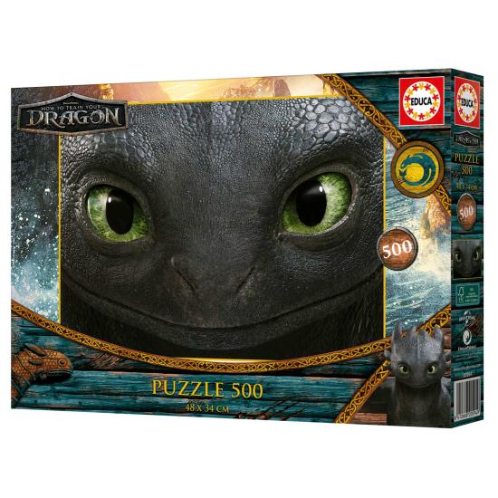 Puzzle Educa How to Train Dragon 500 pièces