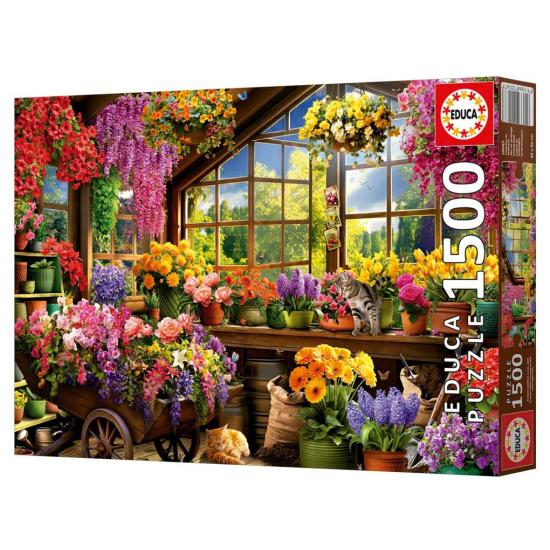 Puzzle Educa Abri De Jardin 1500 pièces