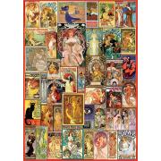 Educa Collage Art nouveau Puzzle 1000 pièces