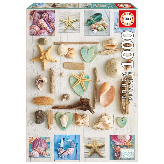 Puzzle Educa Collage de Coquillages 1000 Pièces Puzzle Educa Collage de Coquillages 1000 Pièces
