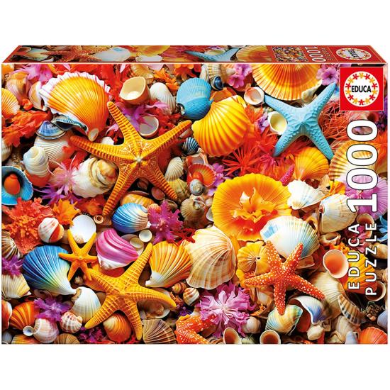 Puzzle collage coquillages Educa, 1000 pièces