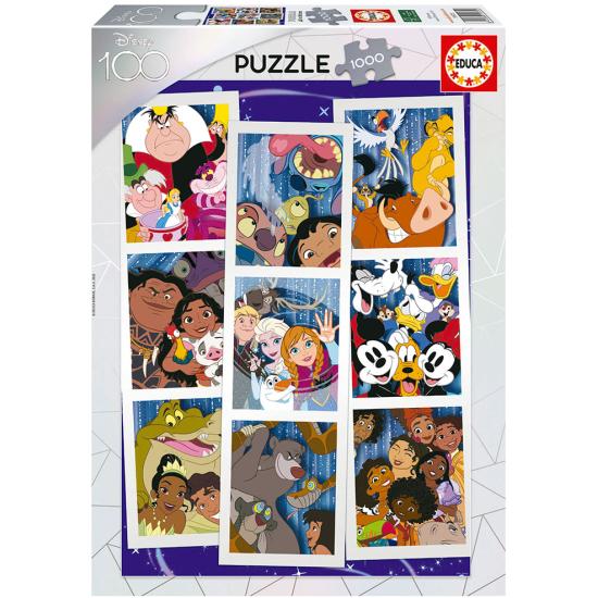 Puzzle Educa Collage Disney 100 de 1000 pièces