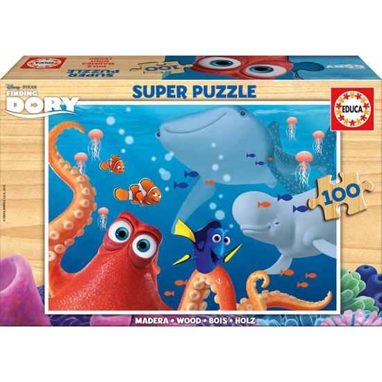 Educa Puzzle en bois Trouver Doris 100 pièces Educa Puzzle en bois Trouver Doris 100 pièces